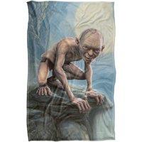 Lord of the Rings Gollum Painting Silky Touch Super Soft Throw Blanket | Size: Large