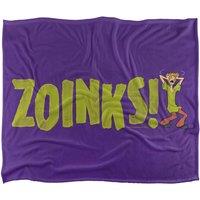 Scooby-Doo! Scooby Doo Zoinks Silky Touch Super Soft Throw Blanket | Size: Large