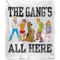 Scooby-Doo! The Gangs All Here Silky Touch Super Soft Throw Blanket | Size: Extra Large