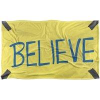 Ted Lasso Believe Poster Silky Touch Super Soft Throw Blanket | Size: Large