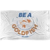 Ted Lasso Be A Goldfish Silky Touch Super Soft Throw Blanket | Size: Large