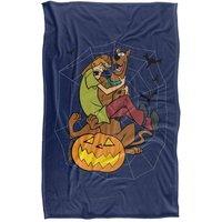 Scooby-Doo! Scooby & Shaggy Spooky Surprise Silky Touch Super Soft Throw Blanket | Size: Large