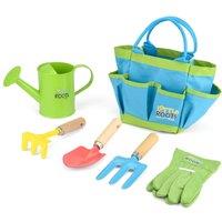 Toyrific Gardening Tool Kit Bag Garden Toy Tool Box With Sprayer Glove