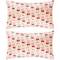 Smug Soft Satin Pillowcase Set in Cream | Size: Standard Pillow Case