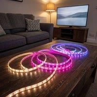 HOME LUXE INTERIOR Aura 5m RGB LED Multicolour Strip Light Kit with Remote