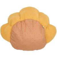 FORGEVIO Yellow Hand Shape Seat Cushion Chair Cushion | Size: 100 cm x 190 cm