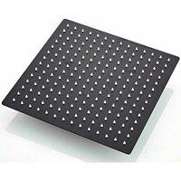 PAWNORA 10inch BLACK Shower Head Fixed Square