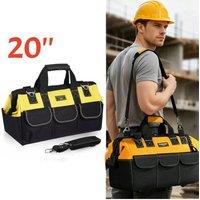 SPETLEK Tool Bag Organiser 20 Heavy Duty Tool Bag Electrician in Yellow | Size: 1000mm x 400mm
