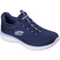 Skechers Women's Summits Summer Blush Trainer in Navy | Size: 6