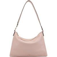 Paul Costelloe Women's Zainab Leather Shoulder Bag in Baby Pink