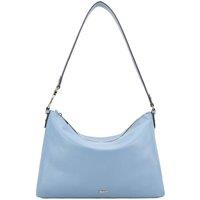 Paul Costelloe Women's Zainab Leather Shoulder Bag in Light Blue