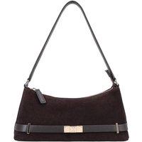 Paul Costelloe Women's Eileen Leather Shoulder Bag in Chocolate
