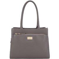 Paul Costelloe Women's Monse Leather Shoulder Bag in Grey