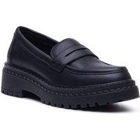 Hush Puppies Women's Odessa Loafer in Black | Size: 5