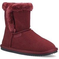 Hush Puppies Women's Ashleigh Slipper Bootie in Wine | Size: 7
