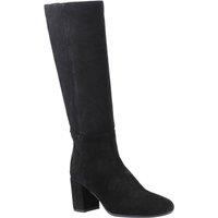 Hush Puppies Women's Oprah Suede Long Boot in Black | Size: 8