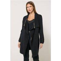 Star by Julien Macdonald Women's Zip Detail Cardigan in Black | Size: 14-16