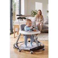 Living and Home Multi-Function Baby Walker with Toy Tray Sunshade in Black