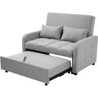 Rolipo Multifunctional Dark Grey Folding Sofa Bed 2 Seater