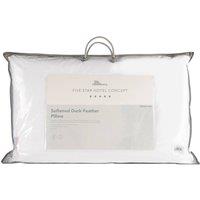 The Linen Consultancy 'TLC 5 Star Hotel Concept' 2 Softened Duck Feather Pillows in White