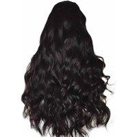 SPETLEK Women's Fashion Black Long Curly Wigs Women Natural Body Wavy | Size: 100 cm x 60 cm