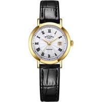 Rotary Women's LS05423-01 Timepieces 27mm Quartz Watch in Black