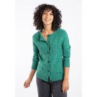 Weird Fish Women's Caballo Outfitter Cardigan in Green | Size: 12
