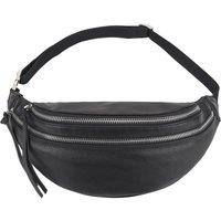 Paul Costelloe Women's Lousios Leather Bum Bag in Black