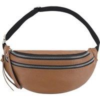 Paul Costelloe Women's Lousios Leather Bum Bag in Light Tan