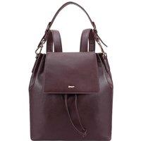 Paul Costelloe Women's Brina Leather Backpack in Burgundy