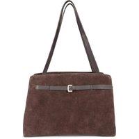 Jones Bootmaker Women's Wisdom Premium Leather Shoulder Bag in Brown