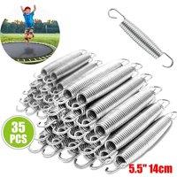 SPETLEK 5.5inch nch Replacement Trampoline Springs Hook in Silver | Size: 0-1 m