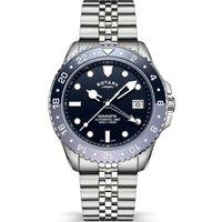 Rotary Men's RGB10005-04 Seamatic 42mm Automatic Watch in Silver