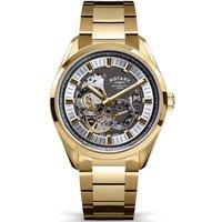 Rotary Men's RGB10008-06 Seamatic 43mm Automatic Watch in Gold