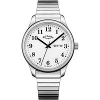 Rotary Men's RGB10025-01 Heritage Altera 38mm Quartz Watch in Silver
