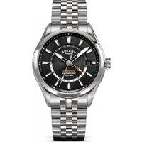 Rotary Men's RGB10037-04 Seamatic 40mm Automatic Watch in Silver