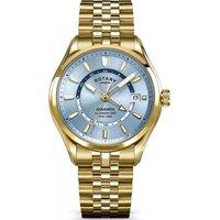 Rotary Men's RGB10044-57 Seamatic 40mm Automatic Watch in Gold
