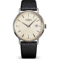 Rotary Men's RGS10063-31 1895 39mm Quartz Watch in Black