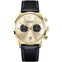 Rotary Men's RGS10068-03 1895 40mm Quartz Watch in Black