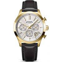 Rotary Men's RGS10072-70 Heritage 40mm Quartz Watch in Black