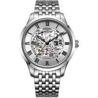 Rotary Men's GB02940-06 Greenwich 42mm Automatic Watch in Silver