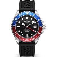 Rotary Men's GS04378-95 Seamatic 42mm Automatic Watch in Black
