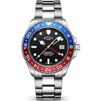 Rotary Men's GB04378-95 Seamatic 42mm Automatic Watch in Silver