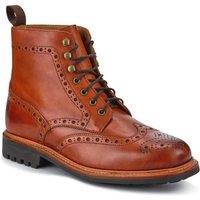 Jones Bootmaker Men's Baker Street Goodyear Welt Ankle Boots in Tan | Size: 10
