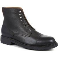 Jones Bootmaker Men's Barking Goodyear Welted Leather Ankle Boots in Black | Size: 8
