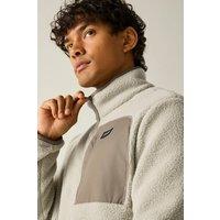 Regatta Men's Frankie Borg Cosy Fleece in Light Beige | Size: Small