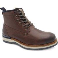 Jones Bootmaker Men's Earling Wide Fir Leather Boots in Brown | Size: 11