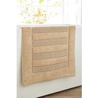 Deyongs Luxury Supersoft 100% Cotton Bath Mat 1600 GSM Bliss in Beige