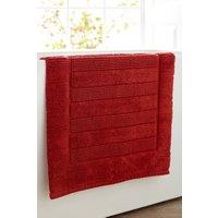 Deyongs Luxury Supersoft 100% Cotton Bath Mat 1600 GSM Bliss in Red