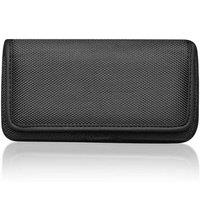 PAWNORA L Cell Phone Holster Belt Clip Waist Bag in Black